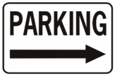 Parking Arrow Right Horizontal