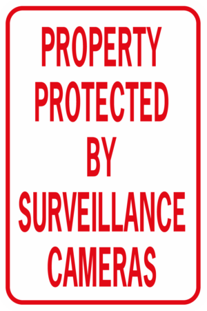 Property Protected By Surveillance Cameras No Image