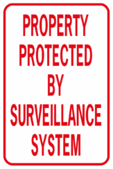 Property Protected By Surveillance System No Image