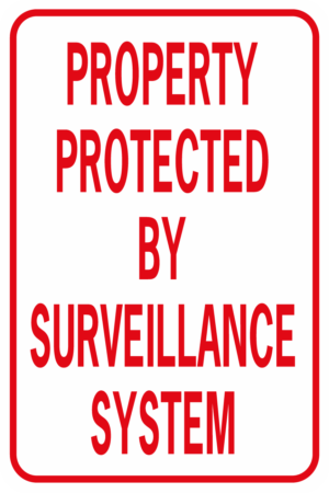 Property Protected By Surveillance System No Image