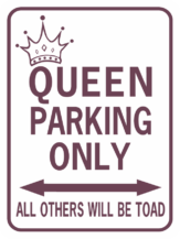 Queen Parking Toad