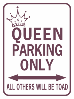 Queen Parking Toad