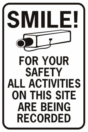 Smile For Your Safety All Activities On This Site Are Being Recorded