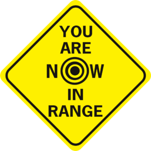You Are Now In Range Diamond