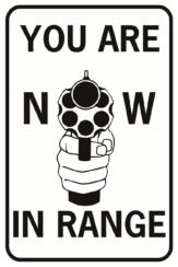 You Are Now In Range Handgun