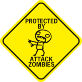 Zombies Protected By Attack Zombies