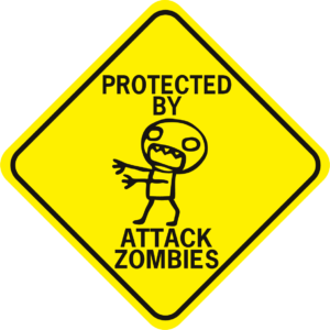 Zombies Protected By Attack Zombies