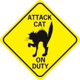 Attack Cat on Duty