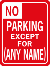 Parking Signs