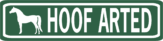 Hoof Arted Street Sign