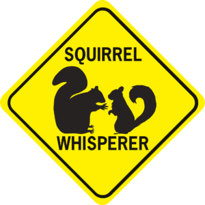 Squirrel Whisperer diamond