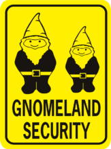 Gnomeland Security 2 gnomes rectangle