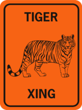 Tiger Xing rectangle