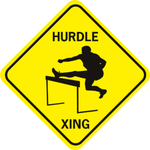 track Hurdle Xing