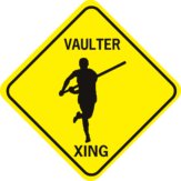 track Vaulter Xing