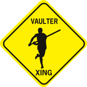 track Vaulter Xing