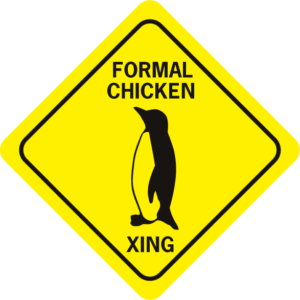 penduin Formal Chicken diamond