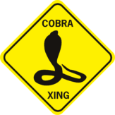 snake Cobra Xing diamond