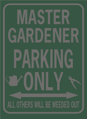 Master Gardener Parking